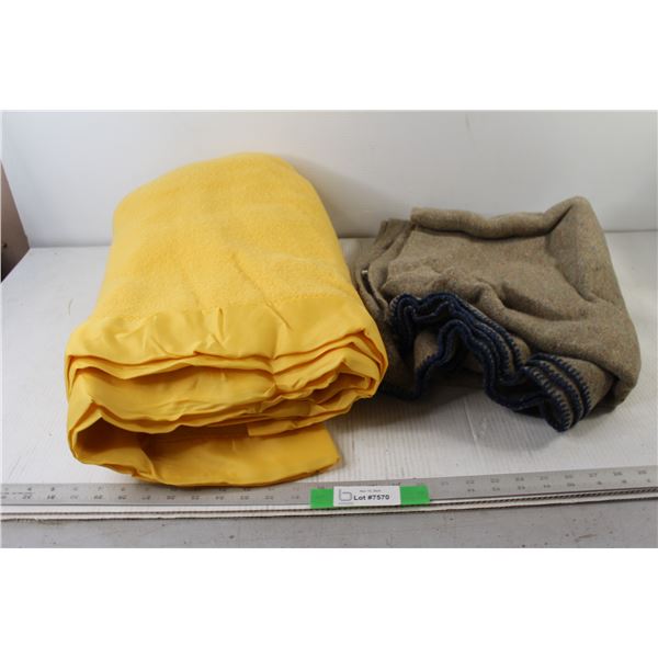 (2) Blankets - Consignor Says Like New