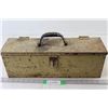 7577  Vintage Tackle Box/Tool Box