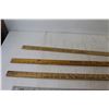 Image 2 : (3) Yard Sticks