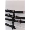 Image 5 : Decorative Samurai Swords & Display Rack - 40" & 31" & 21"