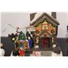 Image 2 : Light-up Christmas Tree Shop Decor w/Figurines