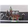 Image 1 : Light-up Christmas Church Decor w/Figurines