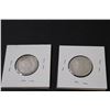 Image 4 : (2) Canadian Twenty Five Cent Coins: 1910 & 1917