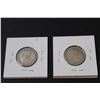 Image 4 : (2) Canadian Twenty Five Cent Coins: 1931 & 1935