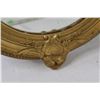 Image 2 : Oval Ornate Mirror - 24" x 18" - Has Some Wear, as Pictured
