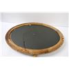 Image 5 : Oval Ornate Mirror - 24" x 18" - Has Some Wear, as Pictured