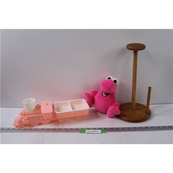 Chew Chew Train Food Set, Pink Nerd Stuffy, Paper Towel Holder