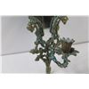 Image 3 : Ornate Candle Holder w/Mirror - Wall Mount - 15" x 7"