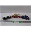 Image 1 : (3) Kinsmart Volkswagen Pull Back Model Toy Cars - Assorted