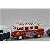 Image 3 : (3) Kinsmart Volkswagen Pull Back Model Toy Cars - Assorted