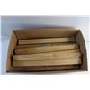 Image 4 : Box of Wooden Stick 19'' x 1 1/2''
