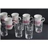 Image 2 : (8) Glasses and (8) Ceramic Mugs