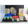 Image 1 : Koozies, Ice Cube Trays, Wall Decor, Tupperware Jell-O Molds, Campbells Recipe Book, Water Bottle an