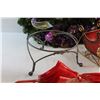 Image 10 : *Christmas Wall Decor, Planter, Plant Stand and Umbrella - Some Damage