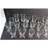 Image 2 : (23) Glass Wine Goblets