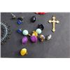 Image 7 : Earrings, Bracelet, Cross, Cufflinks and Tie Pin