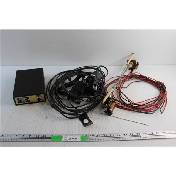 Truck CB Radio Set - As Is