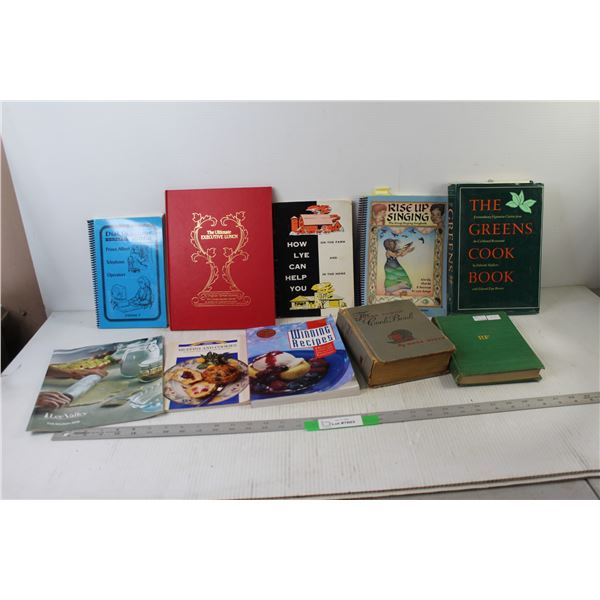 (7) Cookbooks and Songbook