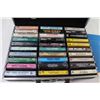 Image 2 : Cassette Case With (30) Cassettes - Super Country 84, Kenny Rogers, Bellamy Brothers, etc.