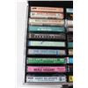 Image 3 : Cassette Case With (30) Cassettes - Super Country 84, Kenny Rogers, Bellamy Brothers, etc.