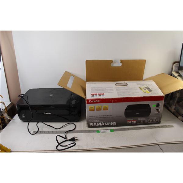 Pixma MP495 Printer Copy Scan - tested Powers On