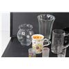 Image 2 : (3) Shot Glasses, (6) Cups/Mugs, (2) Vases