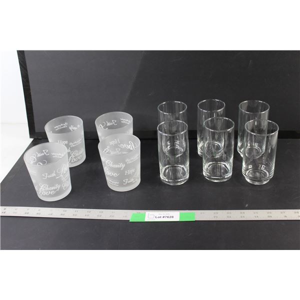 (10) Glass Cups