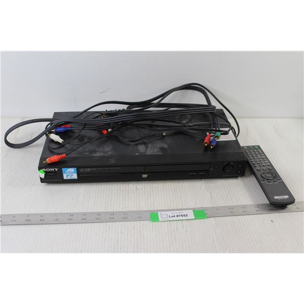 Sony DVD Player - tested Powers On