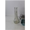Image 2 : Glass Vase, Fashion Accents, (3) Ice cube Trays, Misc.