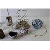 Image 3 : Assorted Vintage Items (Jewelry Box, Ornaments, Misc.)