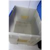 Image 3 : *(2) Plastic Storage Bins (Tucker Tote 25" x 16" x 10.5", Contico 21.5" x 15" x 12")