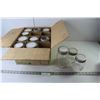 (12) Canning Jars With Lids