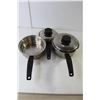 Image 2 : 5-Piece Set Sauce Pans (3 Pans, 2 Lids)