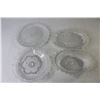 4-Piece Set Fruit Bowl, Candy Dish, Platters