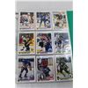 Image 2 : Binder Of Various 1990 - 1991 Upper Deck Hock Cards High # Series