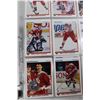 Image 4 : Binder Of Various 1990 - 1991 Upper Deck Hock Cards High # Series