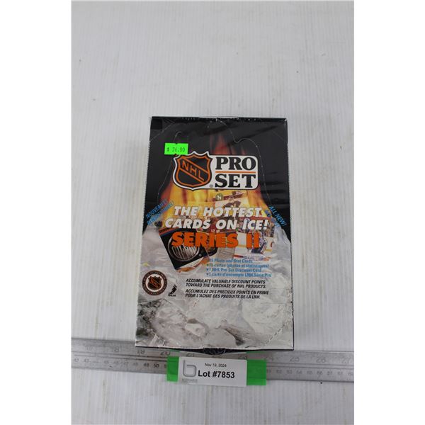 NHL 1990 Pro Set Box Of Series II Hockey Cards- Sealed, NIB