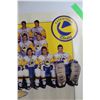 Image 5 : 1988- 89 Saskatoon Blades Team Picture Poster- 24'' x 18'' - As Is