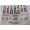 Image 3 : 1980 Bearing & Transmission Limited Saskatoon Saskatchewan Calendar- Complete w/ All Months