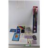 Image 1 : Lot Of Various Items, Plastigaaurd, Roulette Lotto Digital Pocket Game- Powers On, Misc.