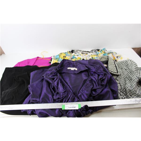 Various Women's Tops/ Dresses, Cleo, Tanjay, Misc.- Sizes Medium To XL