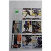 Image 4 : (8) Hockey Cards - Berry 031/149, Afinogenov 45/149, Sakic 146/149, Nylander 19/149, Wooley 134/150,