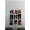 Image 1 : (9) NBA Basketball Cards - Christian Laettner, Tom Gugliotta, Dikembe Mutombo, Shawn Kemp, Latrell S