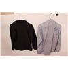 Image 5 : (2) Medium men's dress shirt and men's zip up sweater