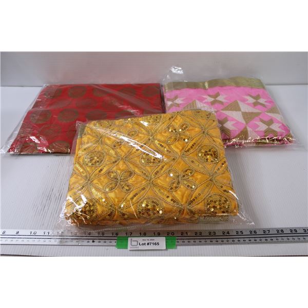 (3) Tablecloths - Assorted Sizes - NIB