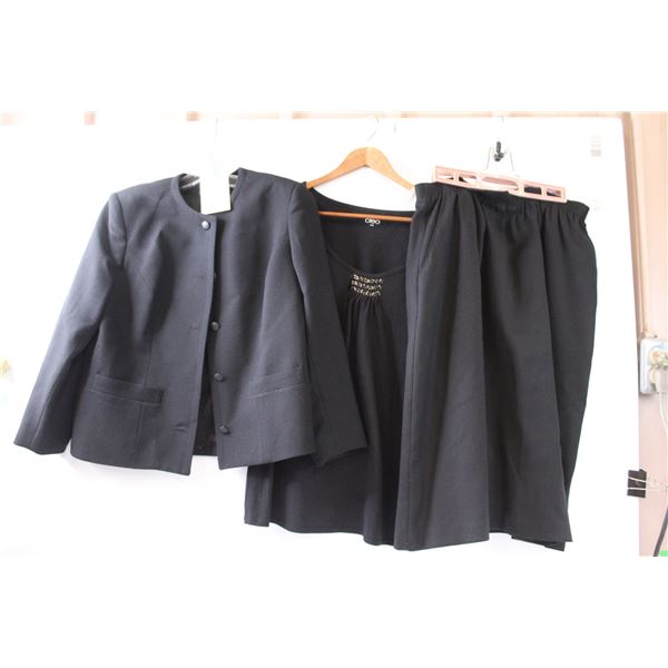 Tanjay skirt- 12, Cleo tank top- M, Gaytown blazer-5/6