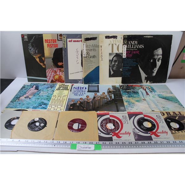 (20) 9 Records, 11 45s Tony Bennett, Bob McGrath, Brass Band, Folk music, Misc.