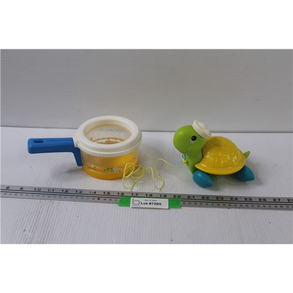 (2) Fisher Price children's toys