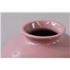 Image 2 : Pink ceramic vase 11" high - some wear