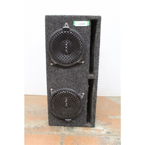 * Speaker Box, as is - 27.5" x 12.25" x 13.25"
